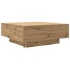 vidaXL Coffee Table Artisan Oak 80 x 80 x 31 cm Engineered Wood