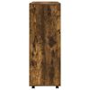 vidaXL Wardrobe Smoked Oak 80x40x110 cm Engineered Wood