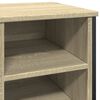 vidaXL Shoe Cabinet Sonoma Oak 90x38x61.5 cm Engineered Wood