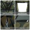vidaXL Fishing Tent with Roof Camouflage 514 x 465 x 187 cm Polyester