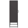 vidaXL Highboard Black 36x39x123 cm Cold-rolled Steel