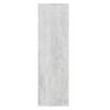 vidaXL Bookshelf Concrete 60x27.5x88 cm Engineered Wood
