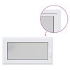 vidaXL Basement Window "RISOR" 110x60 cm Tilt&Turn DIN Left White