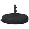 vidaXL Patio Umbrella Base 53 x 53 x 40 cm Steel Black