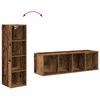 vidaXL Hanging Cabinet with Storage Riga Old Wood 30 x 29.5 x 100 cm
