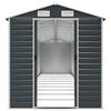 vidaXL Garden Shed Anthracite 191x980x198 cm Galvanised Steel