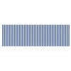 vidaXL Retractable Awning Manual Blue and White 400 x 300 cm