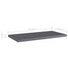 vidaXL Bookshelf Boards 8 pcs High Gloss Grey 40x20x1.5 cm Engineered Wood