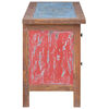 vidaXL TV Cabinet 102x35x50 cm Solid Reclaimed Wood