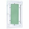 vidaXL Access Panel White 30 x 45 cm Aluminium and Plasterboard