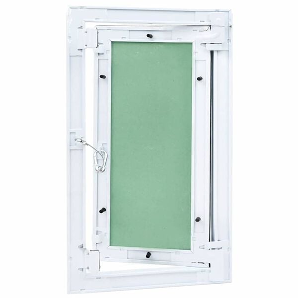vidaXL Access Panel White 30 x 45 cm Aluminium and Plasterboard