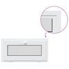 vidaXL Basement Window Internal Colour White RISOR 75 x 40 cm