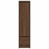 vidaXL Highboard Brown Oak 29.5x34x119.5 cm Engineered Wood