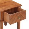 vidaXL Bedside Cabinet 40x40x50 cm Solid Acacia Wood