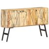 vidaXL Sideboard 118x30x75 cm Solid Mango Wood