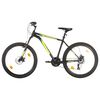 vidaXL Mountain Bike 21 Speed 27,5 inch Wheel 42 cm Black