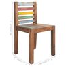 vidaXL Dining Chairs 6 pcs Solid Reclaimed Wood
