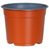 vidaXL Flower Pot 50 pcs Terracotta &Oslash; 10 x 8 cm Plastic