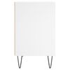 vidaXL Bedside Cabinets 2 pcs White 40x30x50 cm Engineered Wood