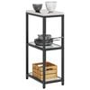 vidaXL Kitchen Storage with Shelf Silver 30 x 50 x 92 cm Steel