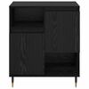 vidaXL Sideboard Black Oak 60 x 35 x 70 cm