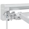 vidaXL Awning Frame White 3 x 2 m Powder-coated steel and aluminium