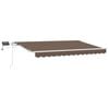 vidaXL Retractable Awning Taupe 300 x 250 cm Fabric and Aluminium