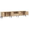 vidaXL TV Cabinet with Drawer Sonoma Oak 200x25x44 cm Engineered Wood