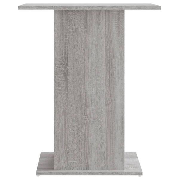 vidaXL Aquarium Stand Grey Sonoma 60.5x36x72.5 cm Engineered Wood