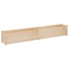 vidaXL Garden Planters 2 pcs 200x31x31 cm Solid Pinewood