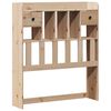 vidaXL Bookcase Bed without Mattress 75x190 cm Small Single Solid Wood Pine