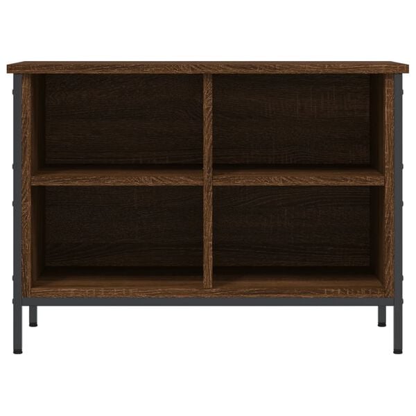 vidaXL Shoe Cabinet Brown Oak 69x35x50 cm Engineered Wood