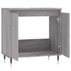 vidaXL Bathroom Cabinet Grey Sonoma 58x33x60 cm Engineered Wood