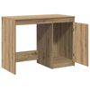 vidaXL Desk Artisan Oak 100x50x76 cm Engineered Wood
