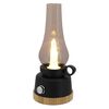 Eurotrail LED Camping Lamp Wind Bamboo Black