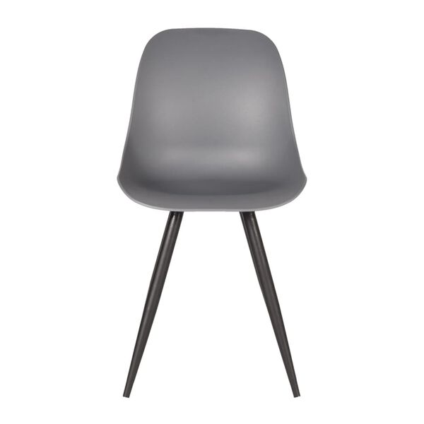 LABEL51 Dining Chairs 2 pcs Monza 46x54x88 cm Anthracite