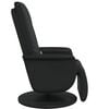 vidaXL Swivel Massage Recliner Chair Black 71 x 90 x 105 cm
