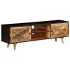 vidaXL TV Cabinet Solid Mango Wood 140x30x45 cm