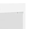 vidaXL Wall-Mounted Coat Rack White 70 x 10 x 90 cm Engineered wood