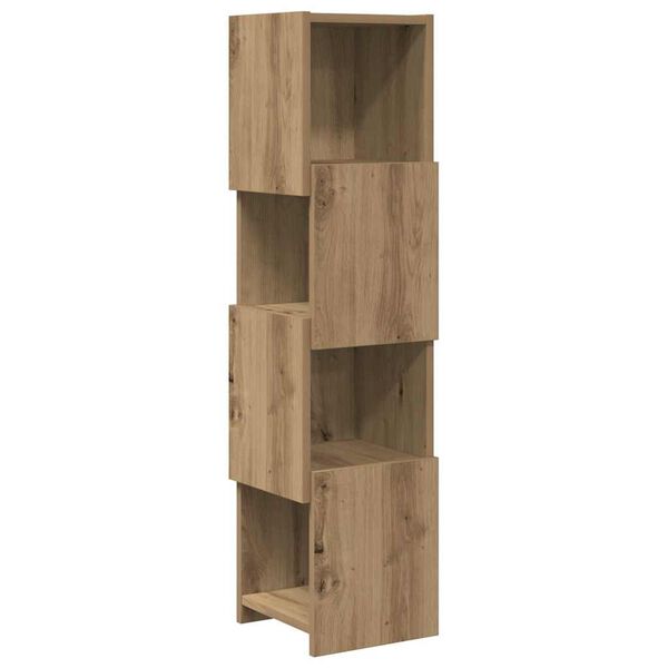 vidaXL Corner Cabinet White 25.5 x 25 x 102 cm Engineered Wood