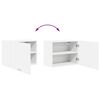 vidaXL Hanging Cabinet 2 pcs White 50 x 31 x 40 cm Engineered Wood