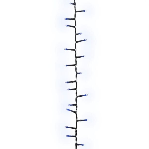 vidaXL Compact LED String with 400 LEDs Blue 13 m PVC