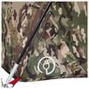 vidaXL Fishing Tent 4-Person Camouflage Waterproof