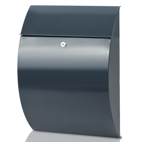 BURG-W&Auml;CHTER Letterbox Riviera 835 ANT Steel Anthracite