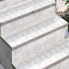 vidaXL Stair Tread Rectangular 4 pcs Silver 80 x 20 cm Aluminium