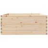 vidaXL Garden Planter 110x110x49.5 cm Solid Wood Pine
