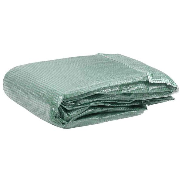 vidaXL Greenhouse Replacement Cover (27 m&sup2;) 300x900x200 cm Green