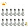 Luxform Solar LED Garden Party Lights 12 pcs Transparent 95220