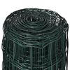 vidaXL Euro Fence Steel 25x1.0 m Green