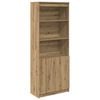 vidaXL Highboard Artisan Oak 70x35x180 cm Engineered Wood